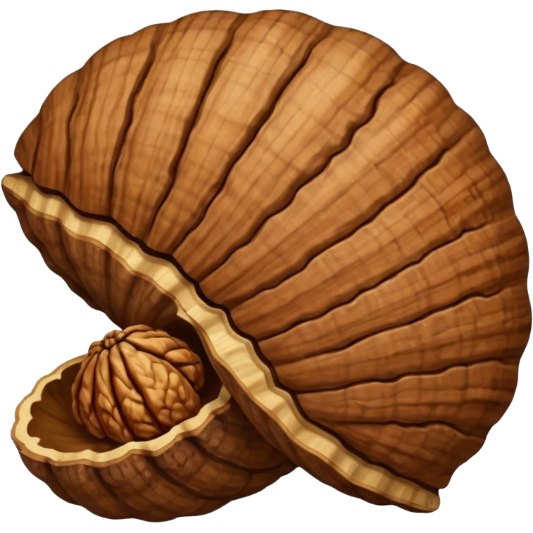 Walnut emoji. Just a walnut. emoji