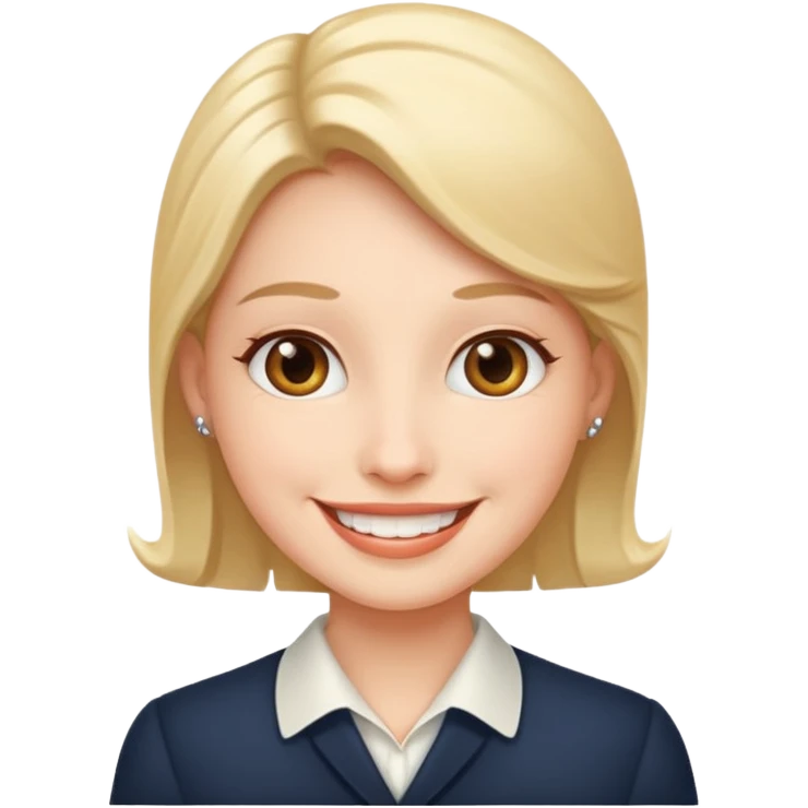 Un elegante emoji