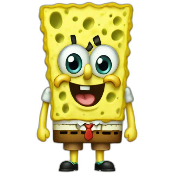 Sponge bob cute emoji