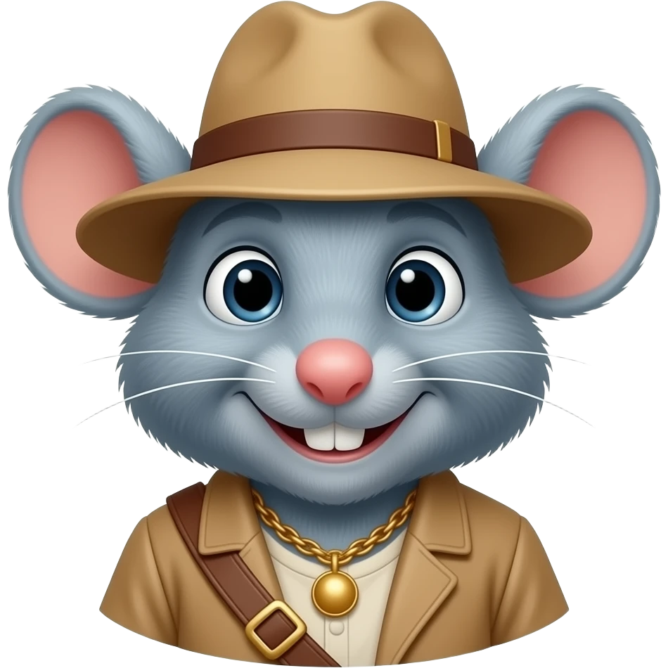 Realistic Geronimo Stilton emoji