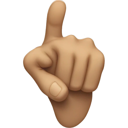 pointing finger at you emoji