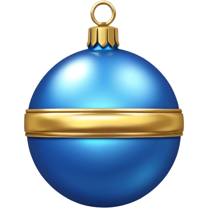 Blue yılbaşı emoji