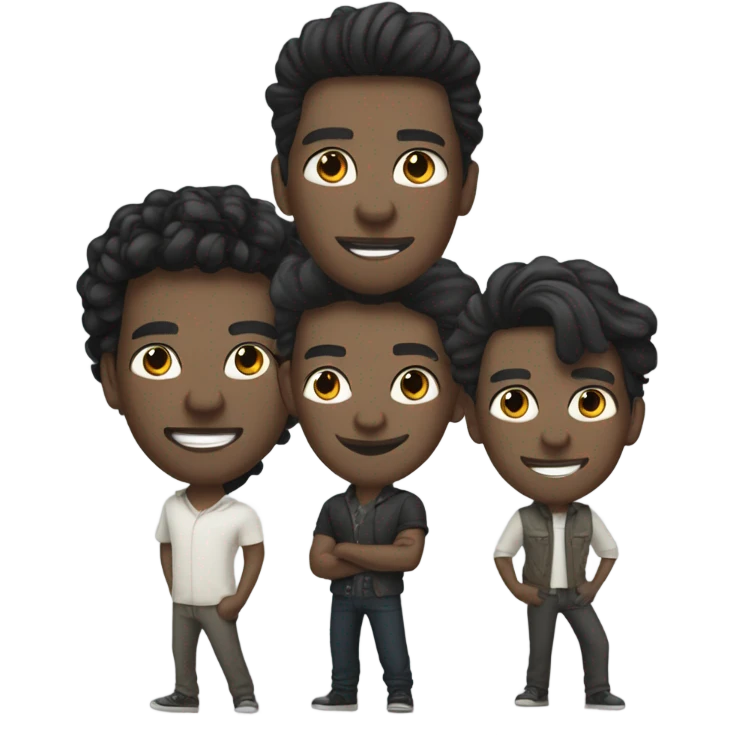 BTS K-pop group emoji