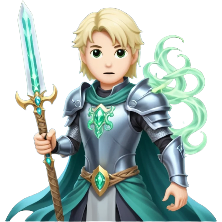 mystic knight with eldricth powers emoji