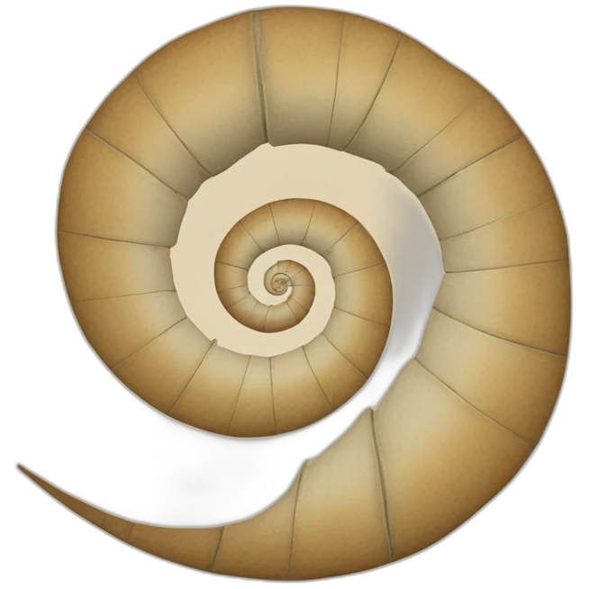 Fibonacci spiral emoji