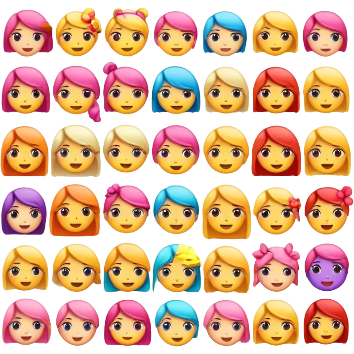 Girly Emojis emoji
