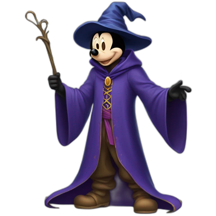 Sorcerer Mickey emoji