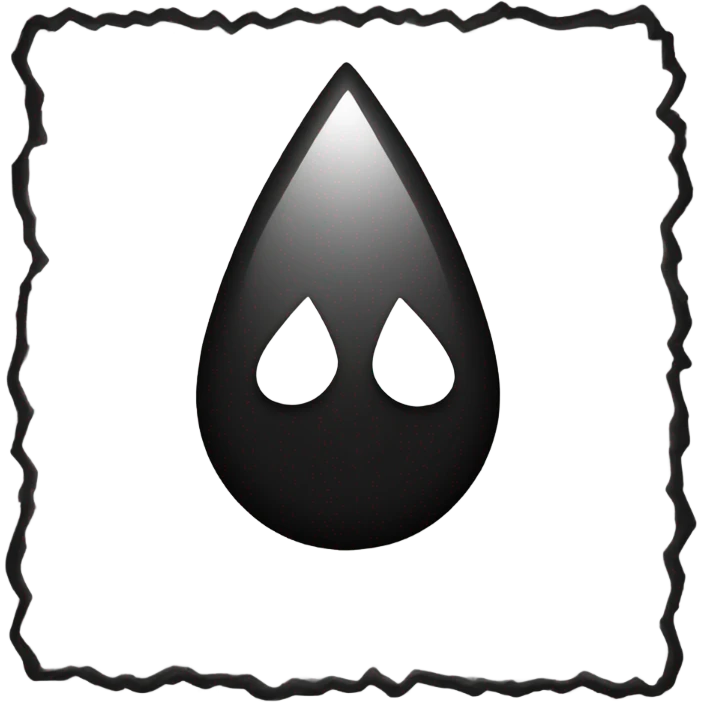 magic the gathering black mana symbol emoji