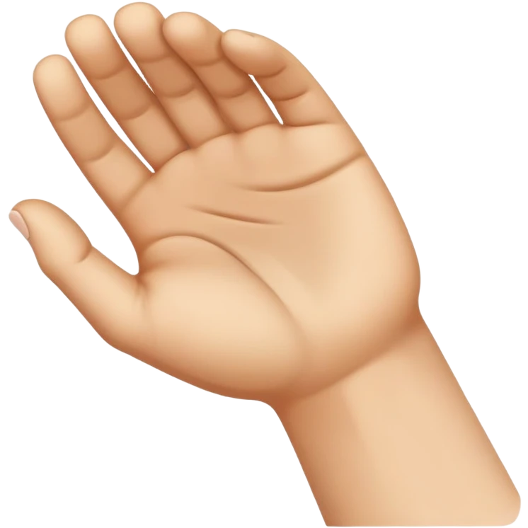 Elbow bent Hand bent backward emoji