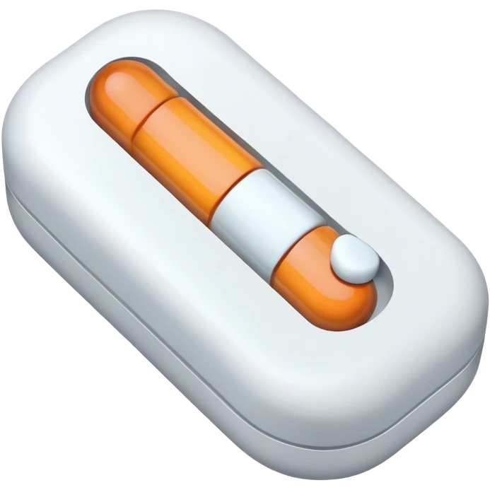 Xanax pill emoji