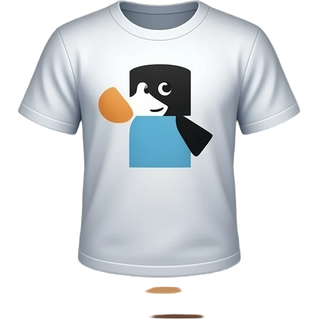 Roblox logo em casa com a nelma de uma 👕 emoji