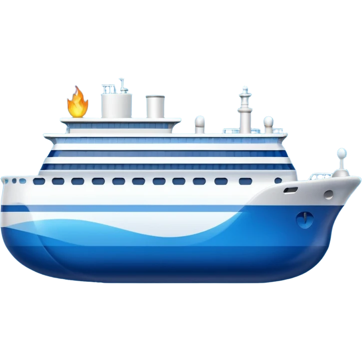 create an ultra realistic liquefied gas ship emoji