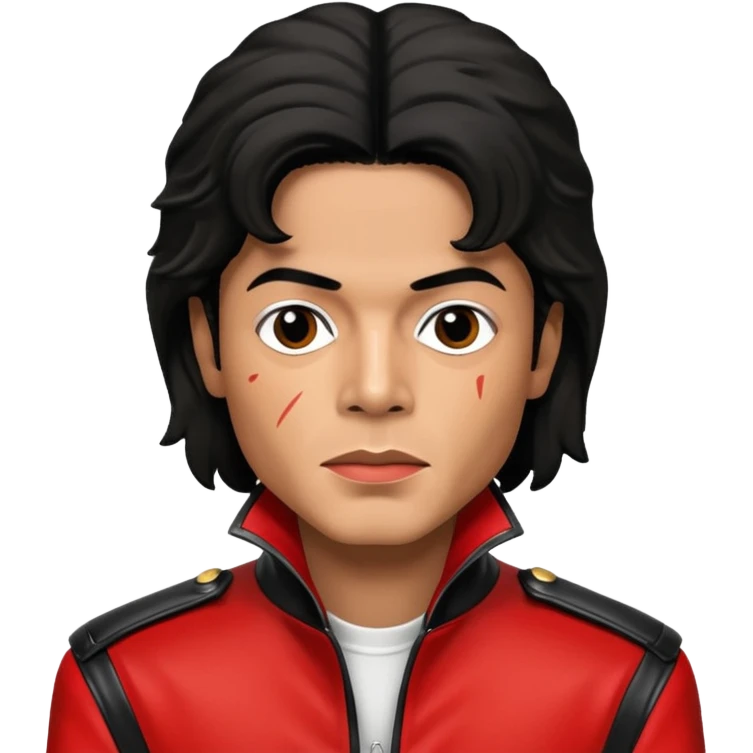 Michael Jackson with his Thriller jacket emoji