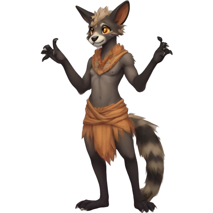  anthro vernid full body furry fursona LiLaiRa emoji