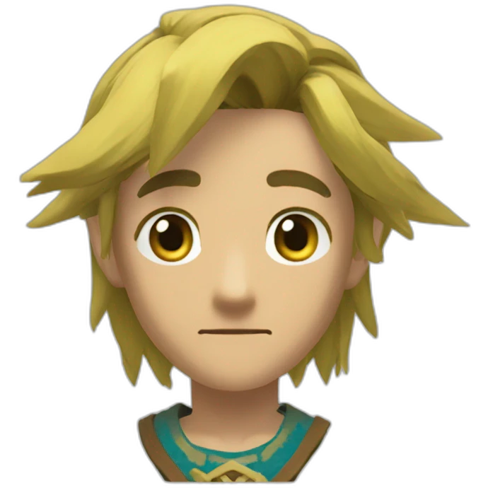 Link from Breath of the wild emoji
