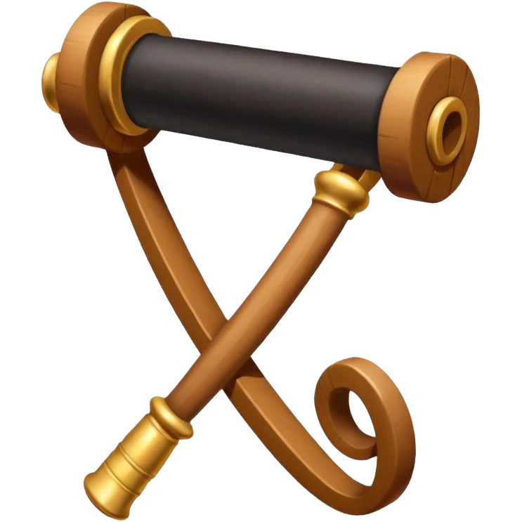 Pergamino, cerrado con un sello de cera negro emoji