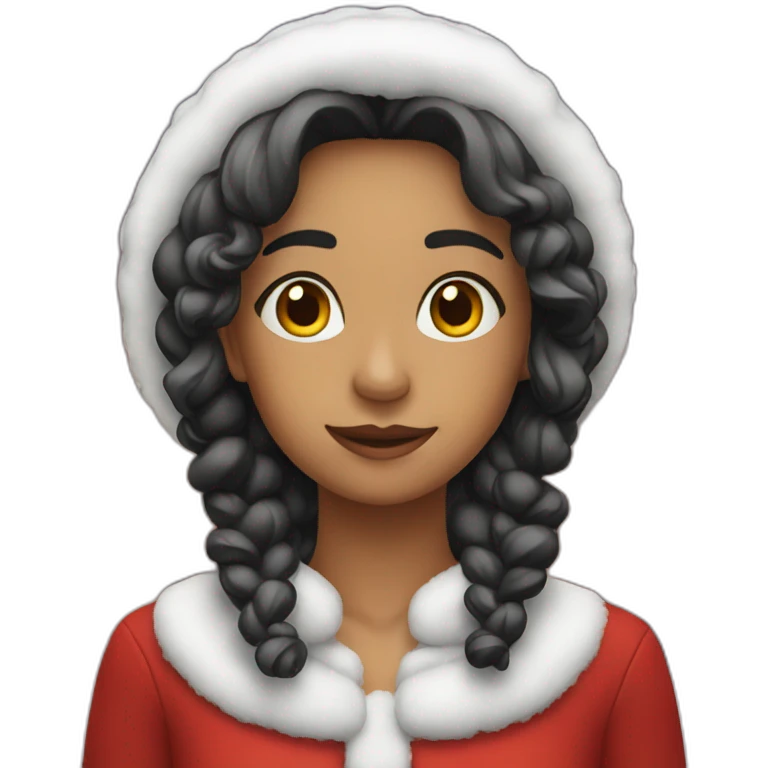Amor en navidad emoji