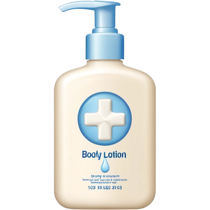 Body lotion emoji