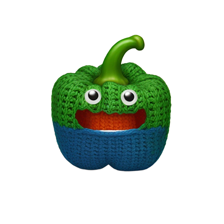 Pepper wearing a sweater emoji