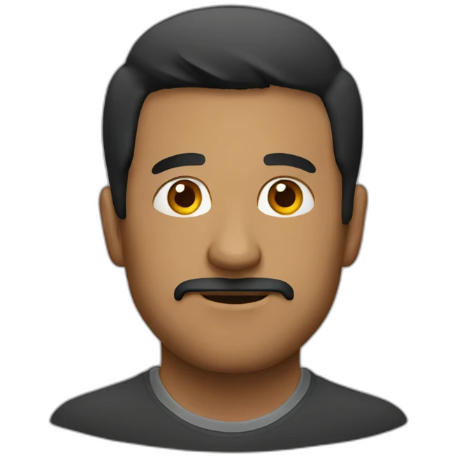 Hombre pensativo  emoji