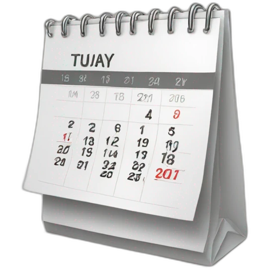 calendar emoji