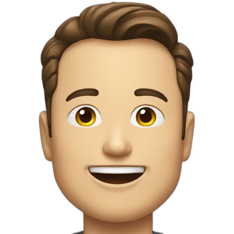 elon musk happy emoji