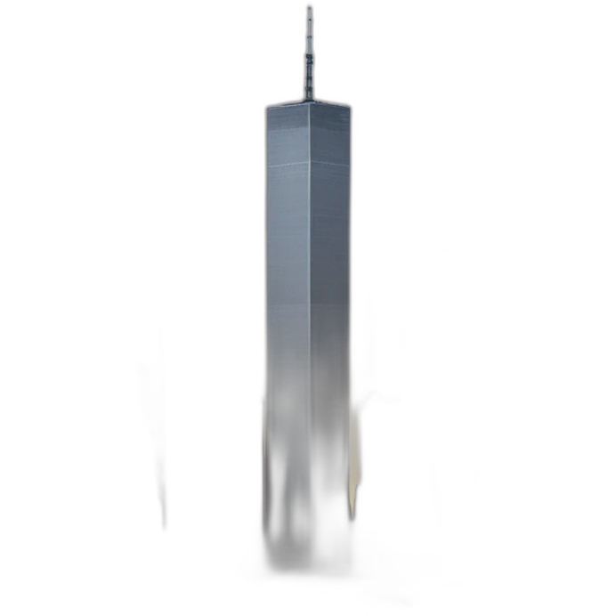 The Twin Towers greet the airplane emoji