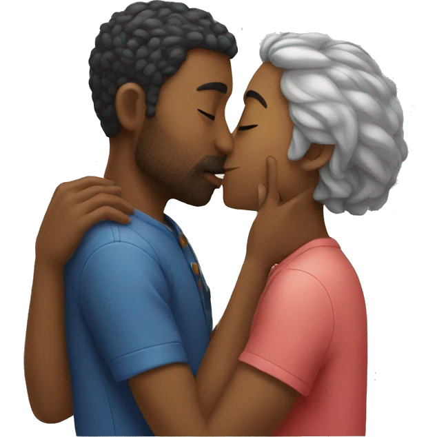 Kissing emoji