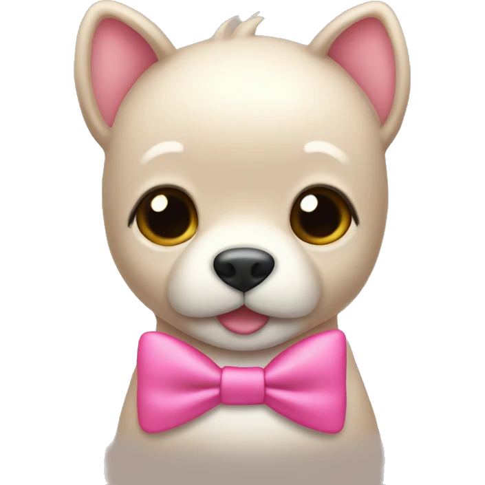 R-15 with a cute pink bow on top emoji