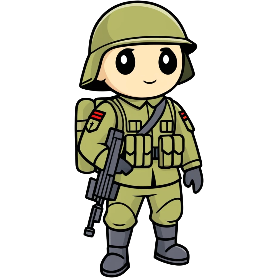 soldier emoji