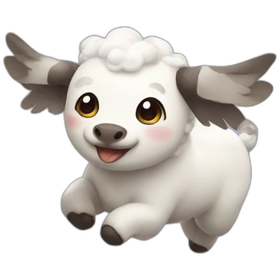 cute flying appa emoji