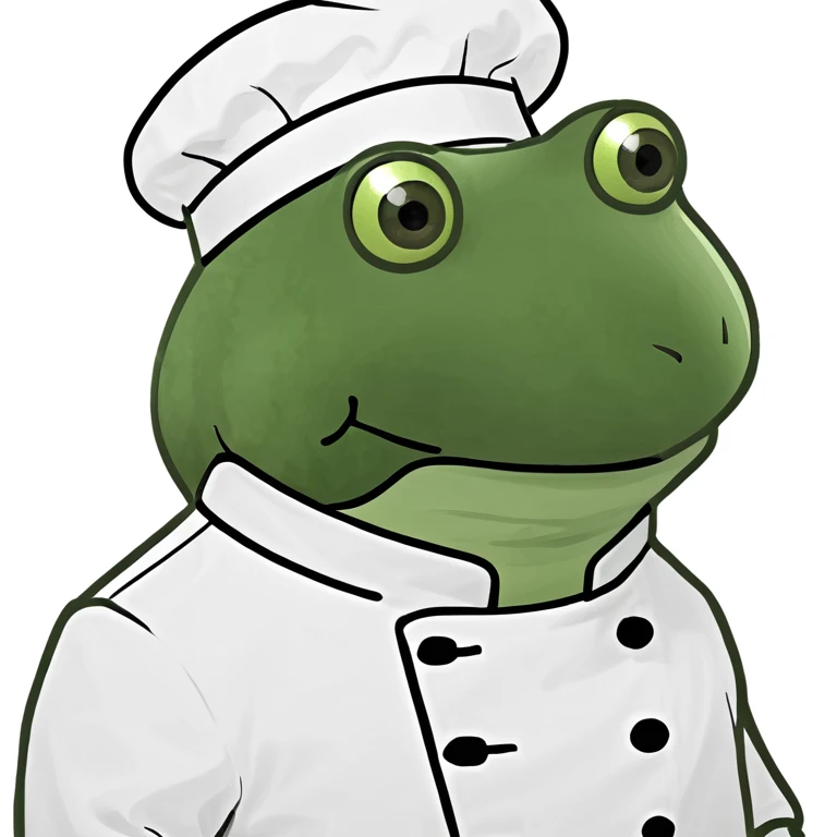 bufo in a chef coat emoji