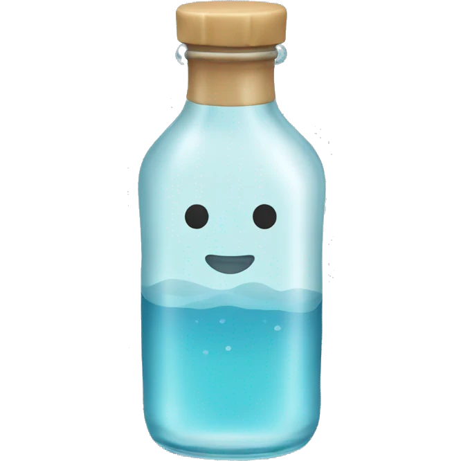 Bouteille d’eau emoji