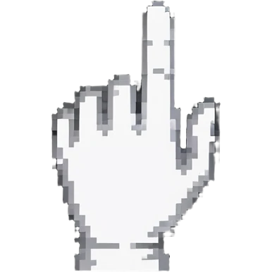 single finger emoji