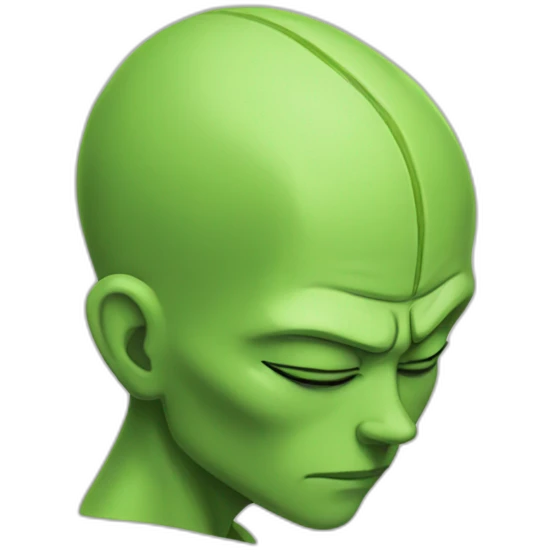 Namek Piccolo sleeping  emoji