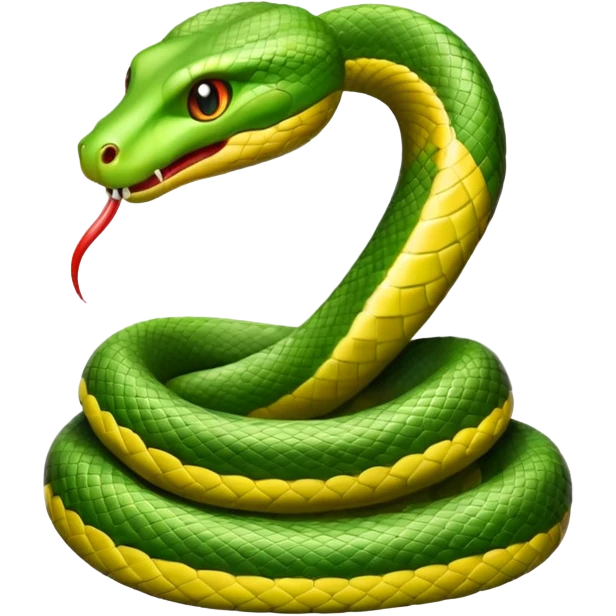 snake crawling  emoji