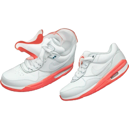 Nike shoes in shoe box emoji
