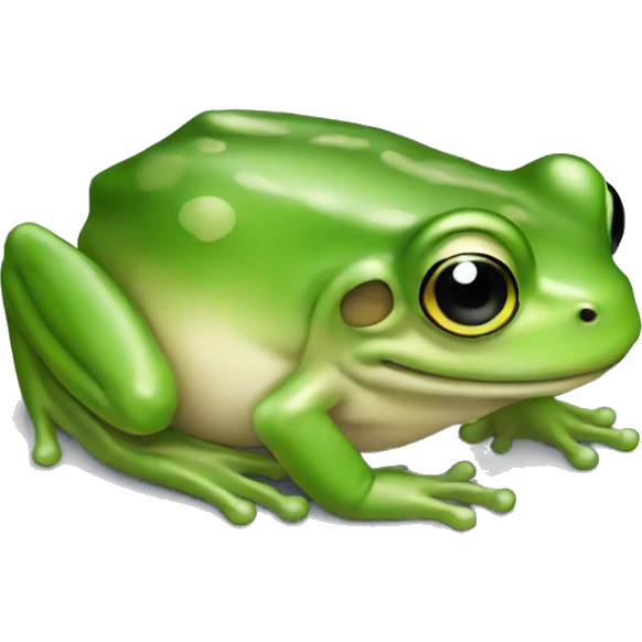 green frog emoji