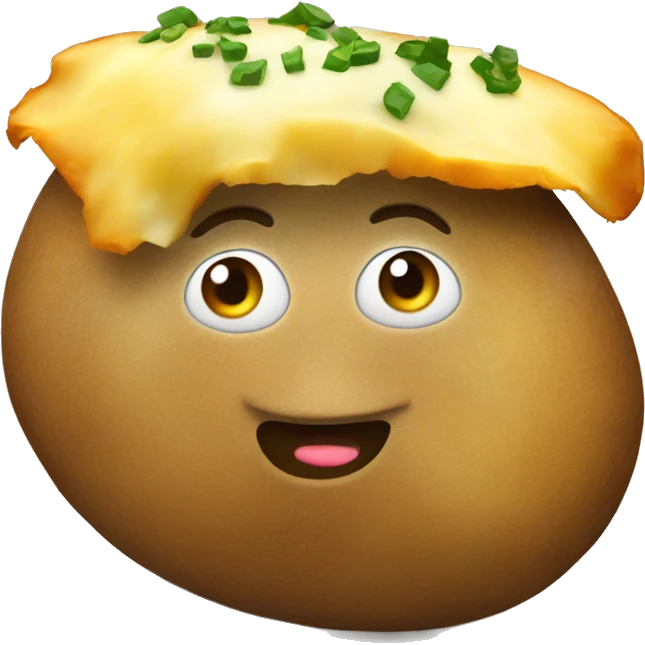 Loaded baked potato  emoji