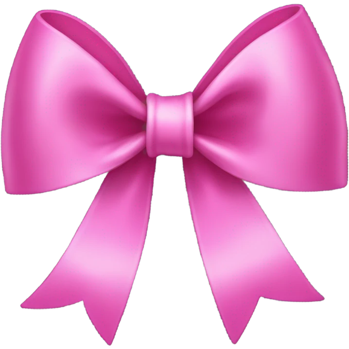 Pink bow emoji