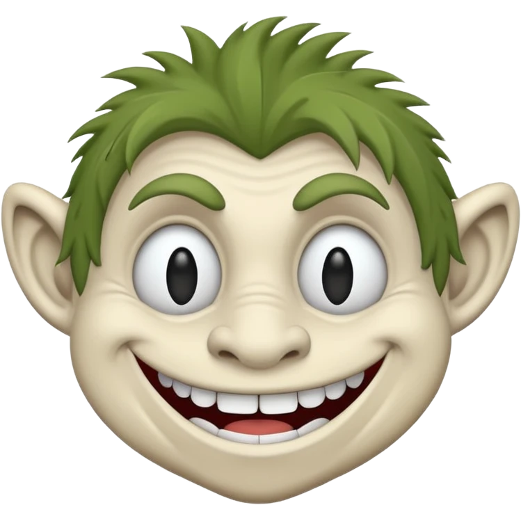 Troll face emoji