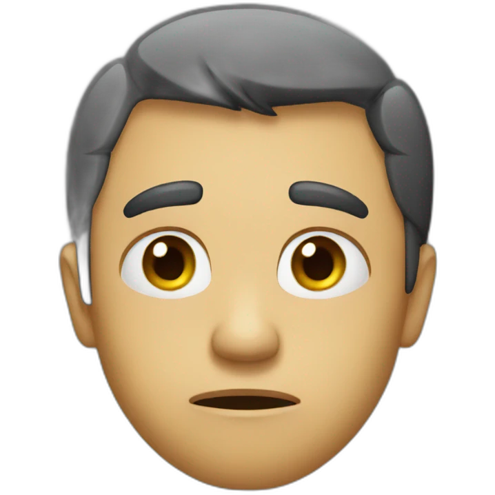 disappointed emoji