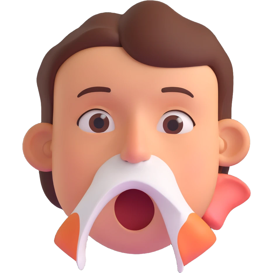 runny nose with a cold emoji