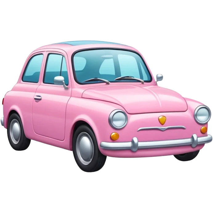 Colorful cute Pastel car  emoji