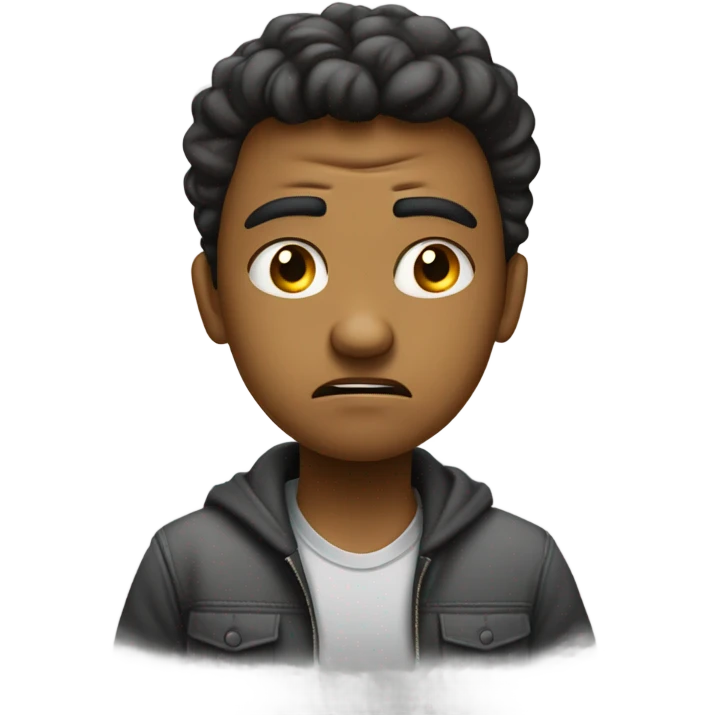 Student angry emoji