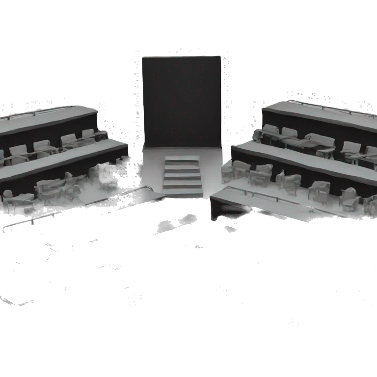 stage maquette black  emoji