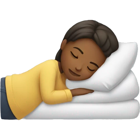 sleeping girl emoji