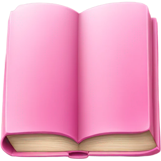 pink book  emoji
