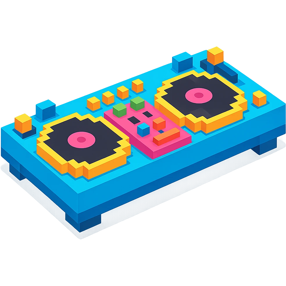 DJ turntables emoji