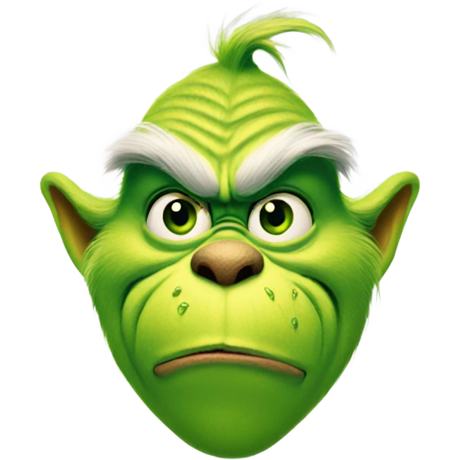 The Grinch emoji
